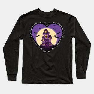 Haunted House Long Sleeve T-Shirt